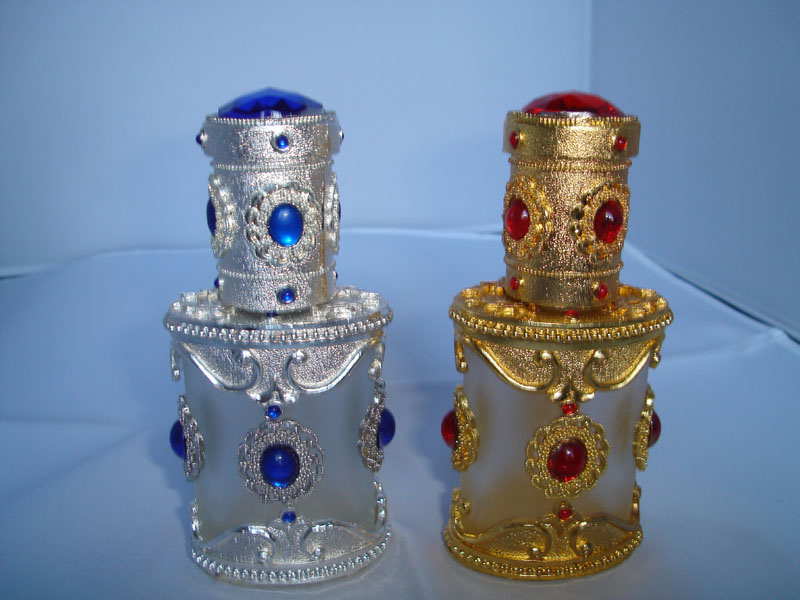 Metal perfume bottle for Middle East market