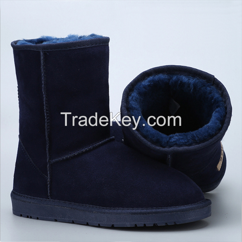 Women's Classic Short Sheepskin Boots