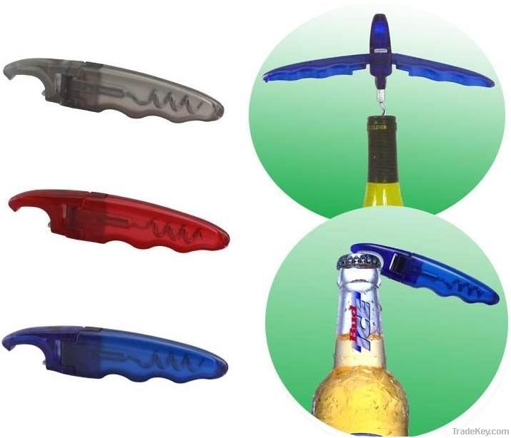 Novel Corkscrew & Bottle Opener For Gift