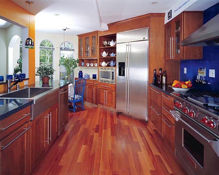 Kitchen Cabinet (Solid Wood Cherry)