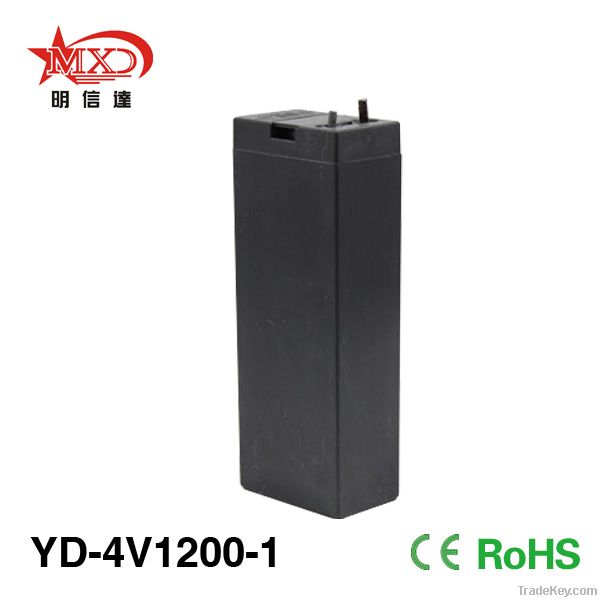 4V1200mAh lead acid battery