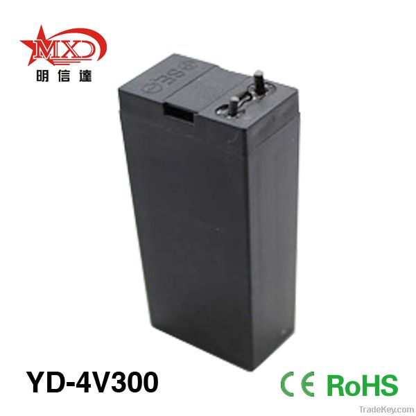 4V300mAh lead acid battery