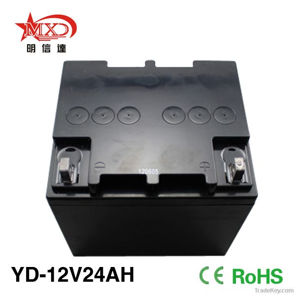 motorcycle battery 12v24AH