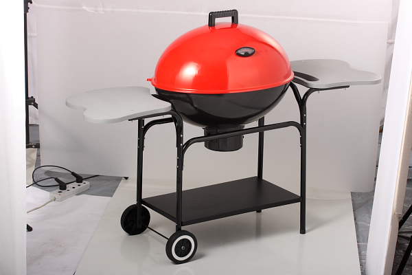 Table charcoal grill in Oval shape