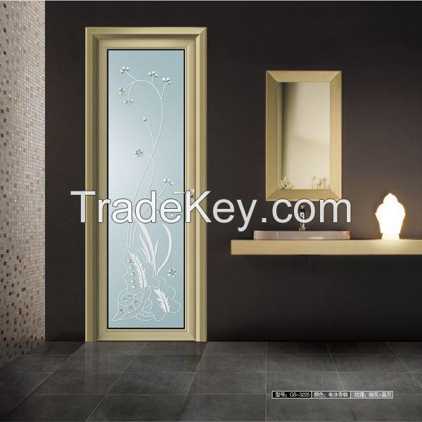 Aluminum Bathroom Door