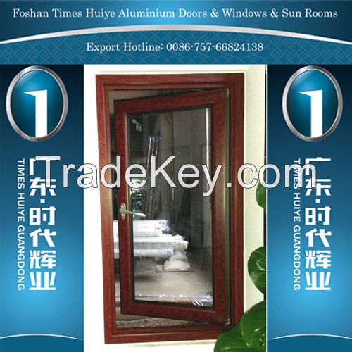 Aluminium casement window