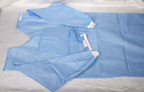 nonwoven surgical gown, patient gown, visitor coat, lab coat