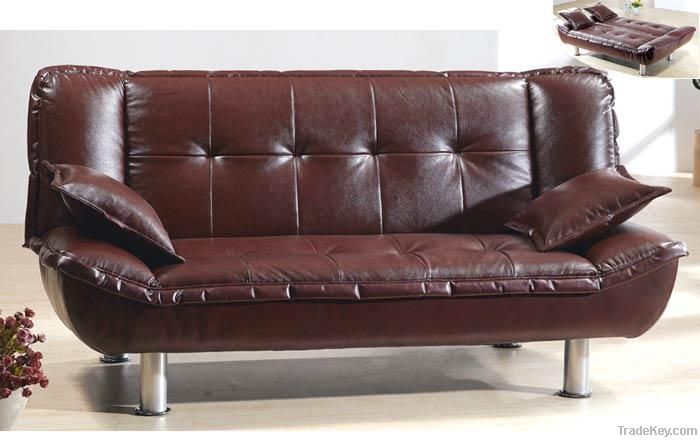 PU Convertible 3 Position Sofa 