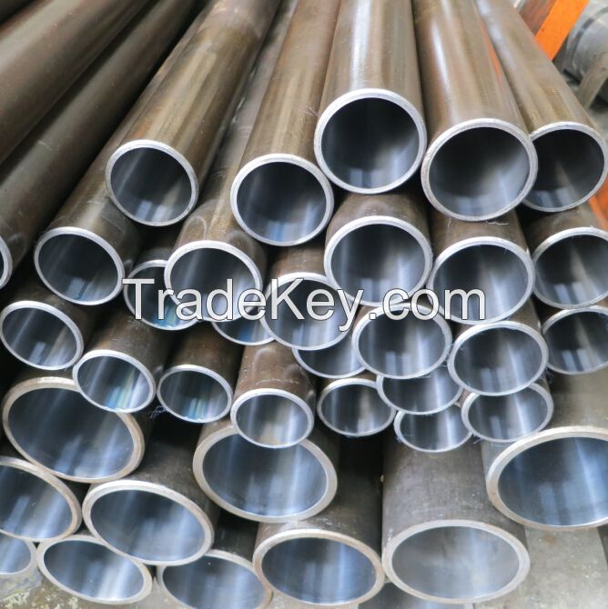 ST52 E355 cold drawn steel pipe with honing for hydraulic cylinder pipe 