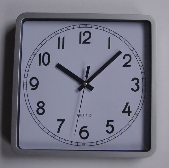 Square wall clock