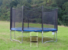 Trampoline with Safety Enclosure & Ladder