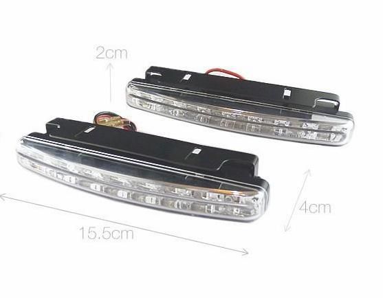 LED Daytime Running Light 8LEDs x2pcs Universal Model