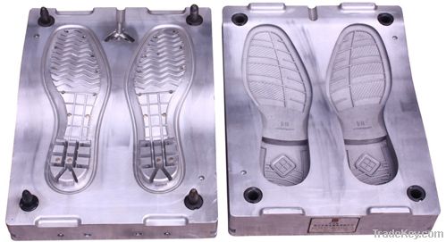 single color TR aluminum mould, TR sole mould, matrix for TR soles