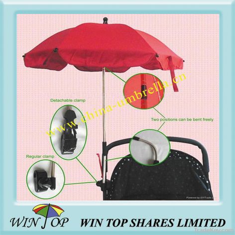 16.5" x 8 ribs baby stroller umbrella