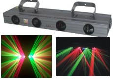 Four head laser light/stage lighting/disco lights