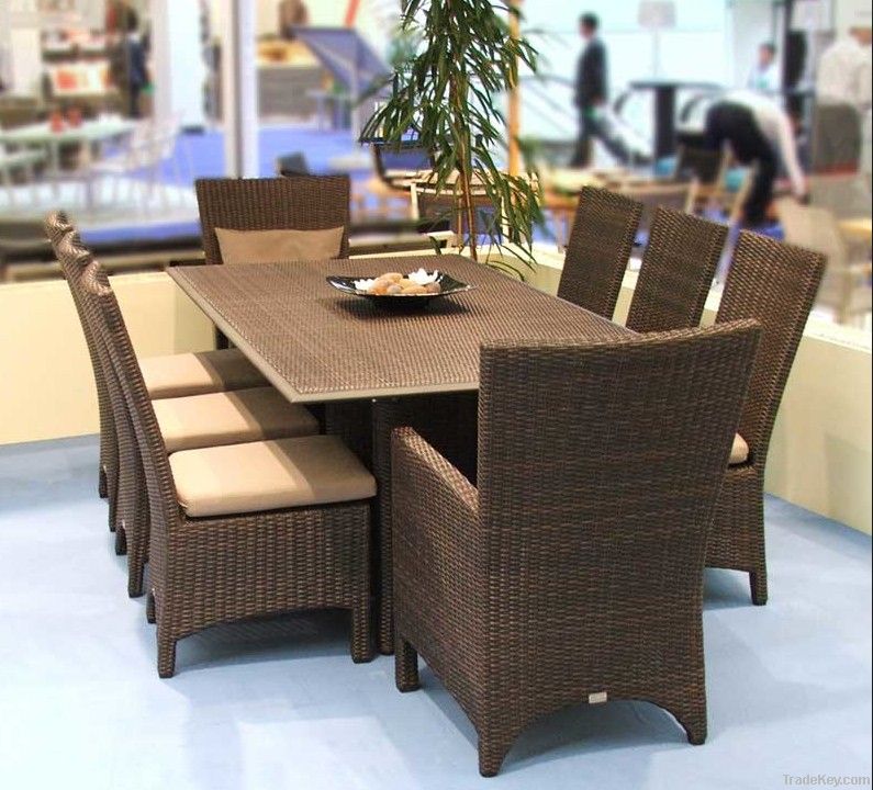 wicker Dining Set