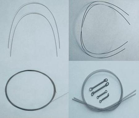 Dental Orthodontic Arch Wires, Open &amp;amp; Closed Springs