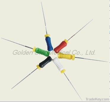 Dental Endodontic Root Canal Files (NiTi &amp;amp;amp; Stainless Steeel)