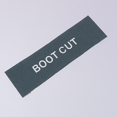 garment accessory/printed label/care label