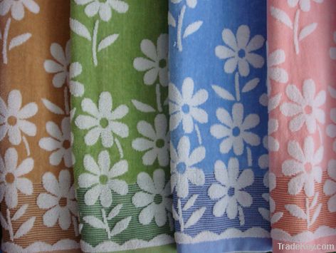 Cotton Jacquard Terry Towels