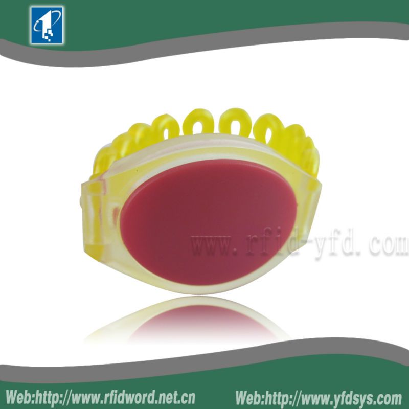 Wholesale 100pcs/Lot Disposable rfid wristband for access control (210mm)