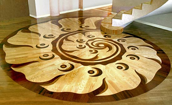 Artistic parquet