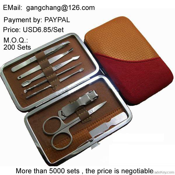 Manicure tool set