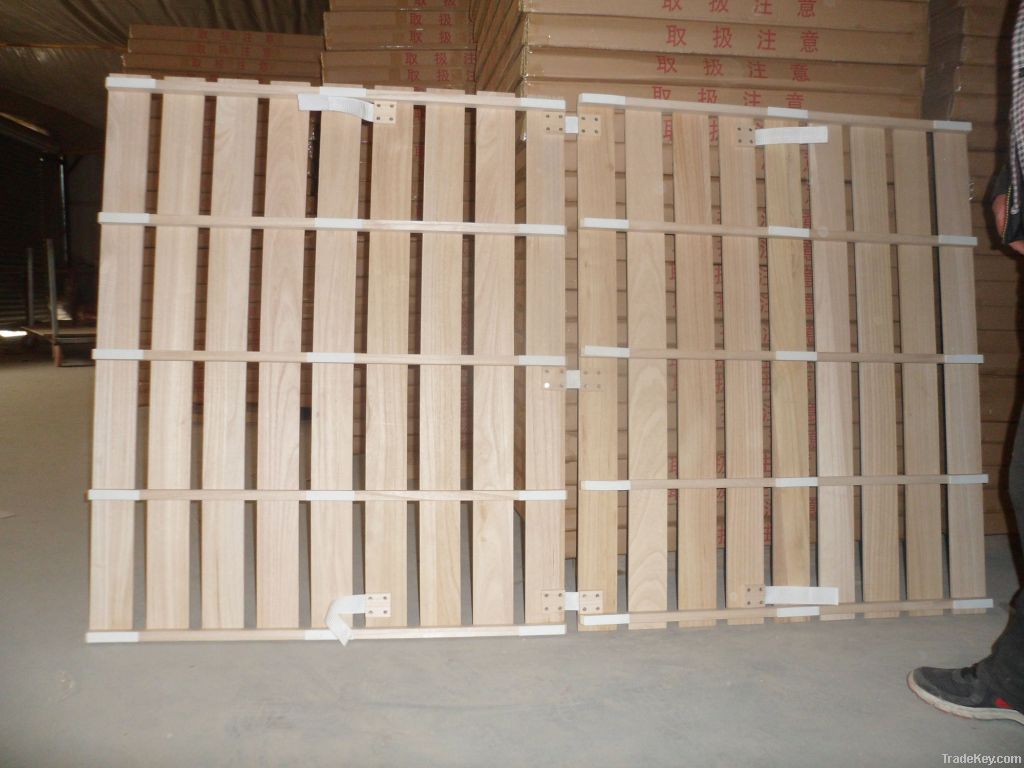 Paulownia bent/straight bed slat wood 