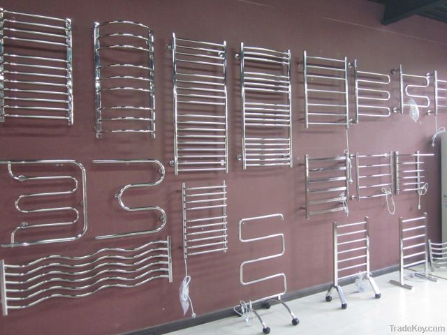 wave s/steel towel heater