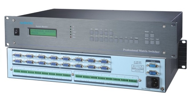 1 Input and 32 Output VGA Distribution Amplifier