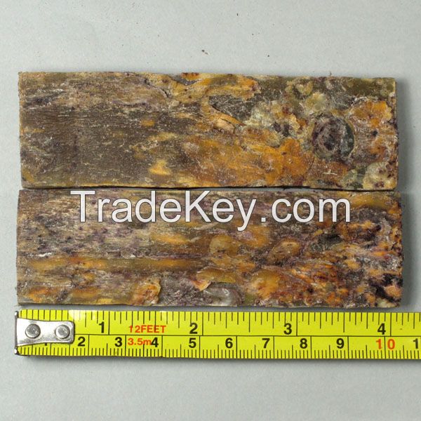 Buffalo Horn Bark Knife Scales Slabs Handles, Bangle, Pendant, Various Size, Various Color