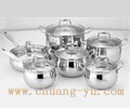 stainless steel cookware set