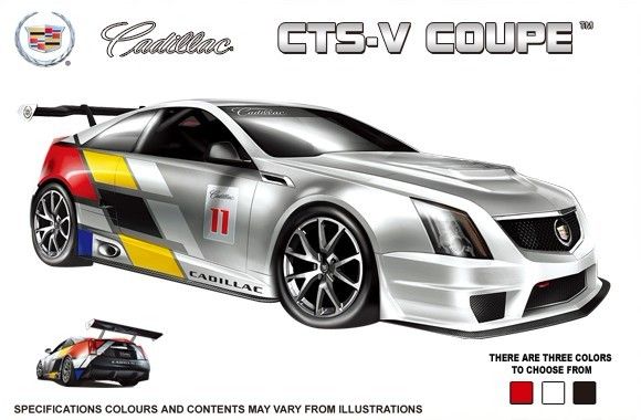 1:18 Cadillac CTS-V COUPE - Licenced Radio Controlled Car