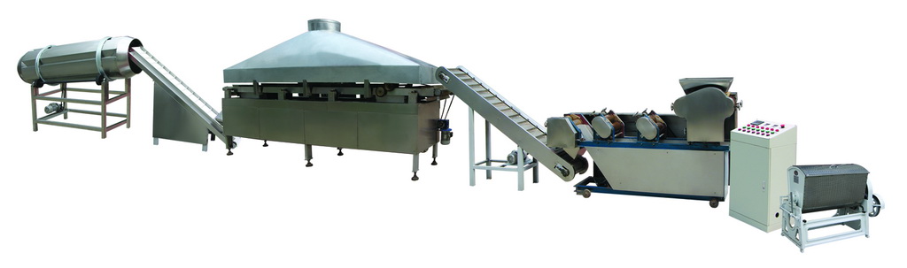 Snacks/Food machine:Fried flour snacks processing line