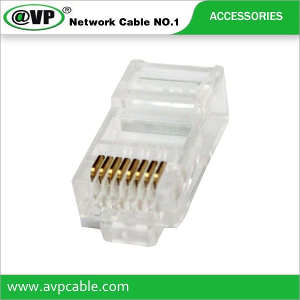 AVP cat6 shielded unshielded rj45 plug