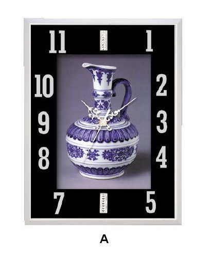 oil painting clock