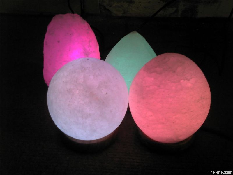 USB Rock Salt Lamp