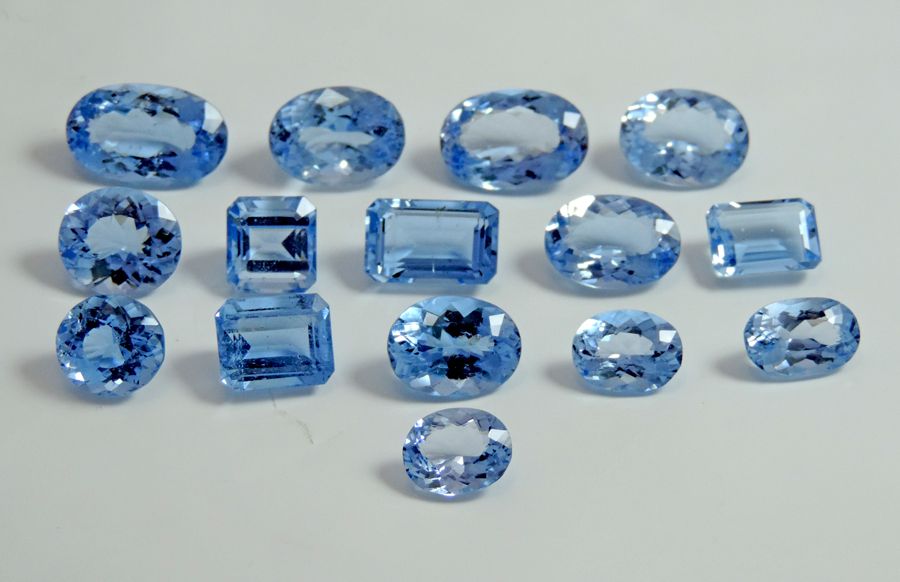 Natural Santa Maria Loose Aquamarine gemstones 600 Carats Lot for sell