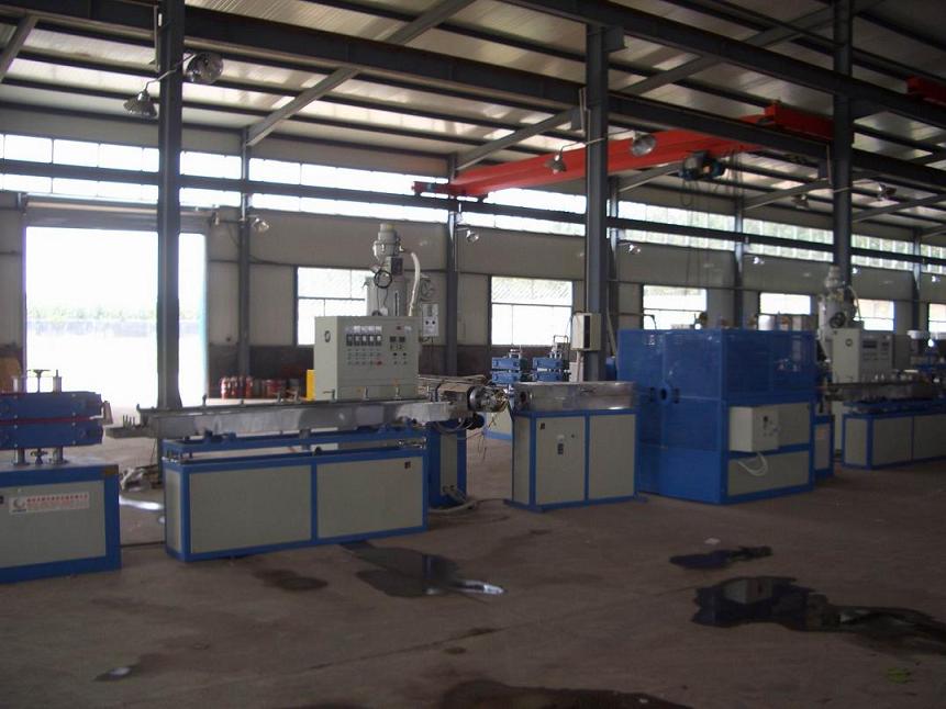 PVC Fiber Reinforced Hose Extrusion Line