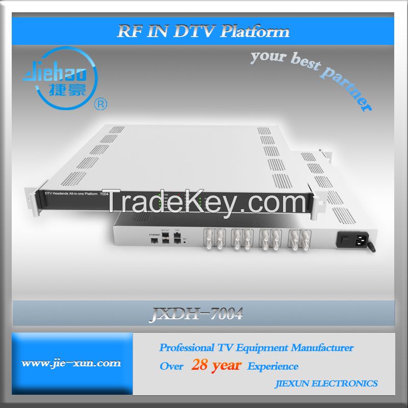 integrated all in one digital IPTV broadcast system equipment head end system 