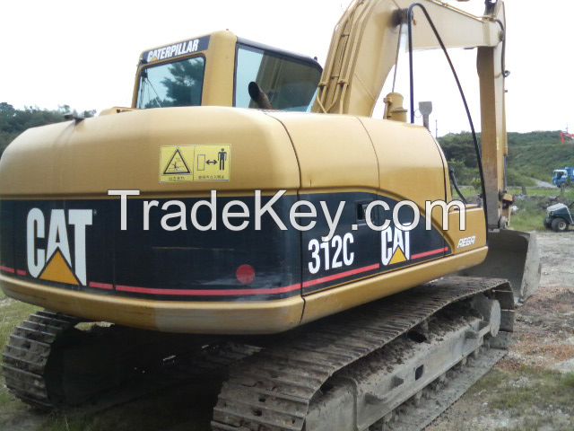 used original Japan Caterpillar 312C crawler excavator for sale