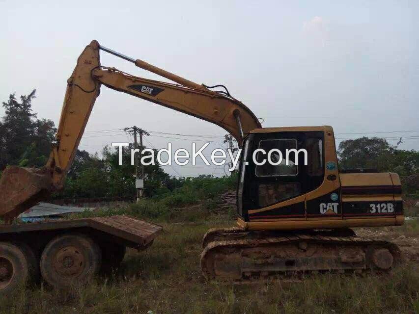 used original Japan Caterpilla 312B crawler excavator for sale