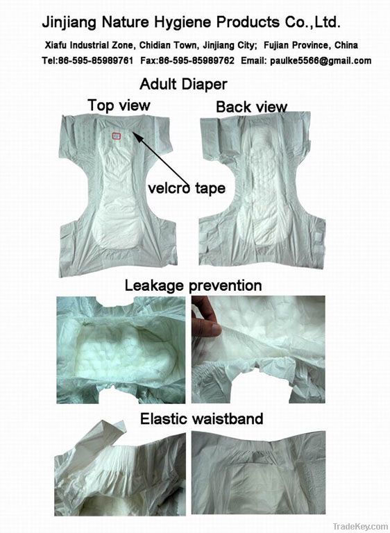 Adult Diapers Incontinence pads, Adult Diaper Pants, Adult in Diapers,