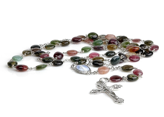 Natural Tourmaline Rosary