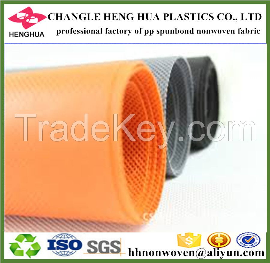 eco-friendly pp spunbond nonwoven fabric in rolls shoe cover