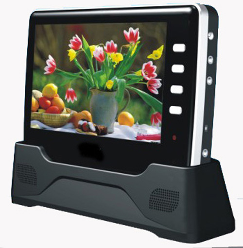 7'' Portable ATSC Digital TV with Docking Station