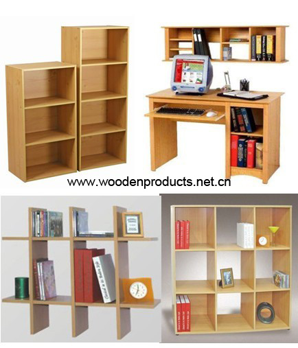 wooden bookshelf/wooden bookcase/bookshef/book rack