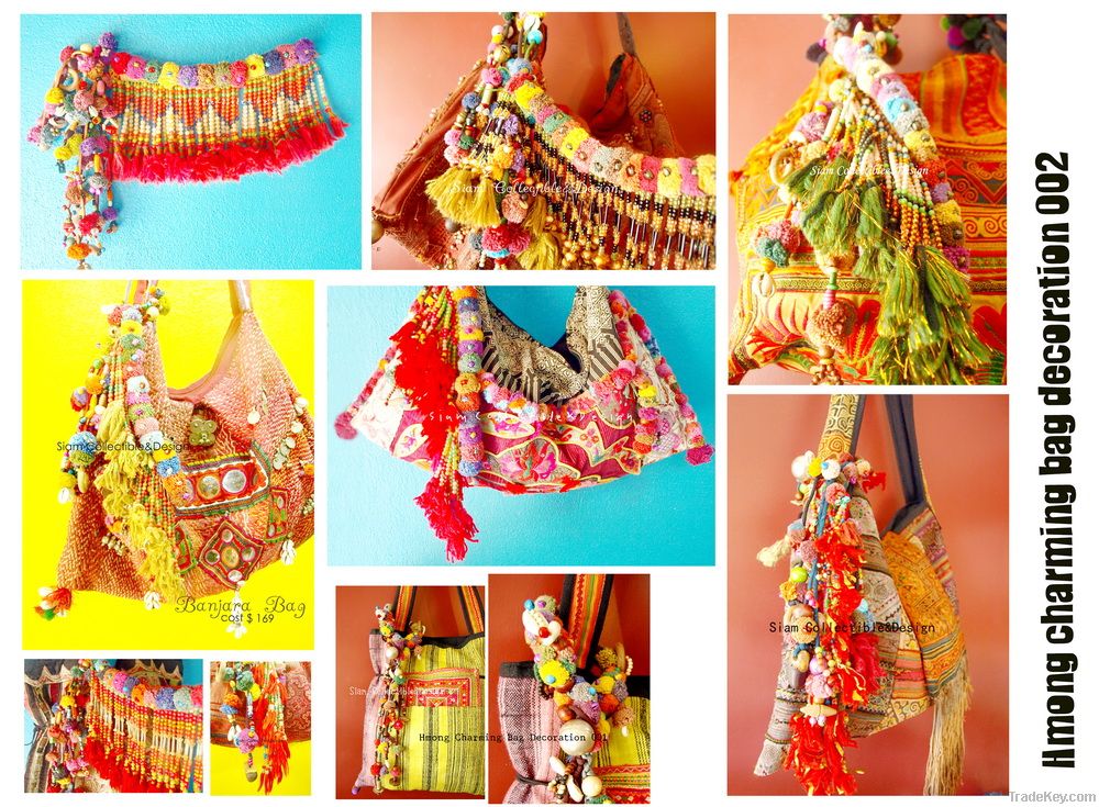 Hmong Charming Bag Decoration