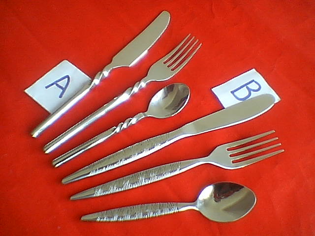 stainless steel cutlery