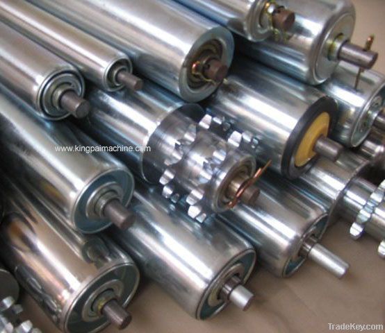 galvnized roller, galvnized idler, zinc roller, zinc idler, zinc idlers